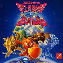 Box cover for Plasma Ball on the Nintendo NES.