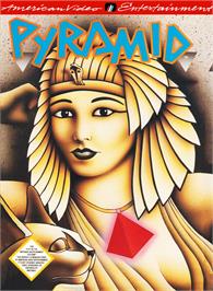 Box cover for Pyramid on the Nintendo NES.
