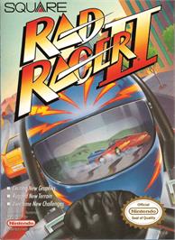 Box cover for Race Chase II on the Nintendo NES.