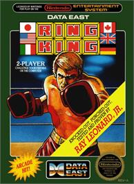 Box cover for Ring King on the Nintendo NES.