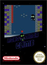 Box cover for Robo-Ninja Climb on the Nintendo NES.
