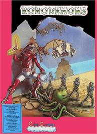 Box cover for Robodemons on the Nintendo NES.