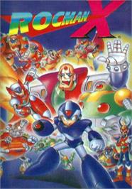 Box cover for Rocman X on the Nintendo NES.