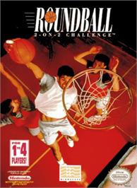 Box cover for Roundball: 2-On-2 Challenge on the Nintendo NES.