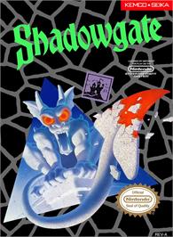 Box cover for Shadowgate on the Nintendo NES.