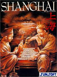 Box cover for Shanghai on the Nintendo NES.
