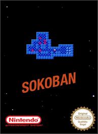 Box cover for Sokoban on the Nintendo NES.