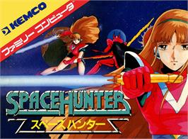 Box cover for Space Hunter on the Nintendo NES.
