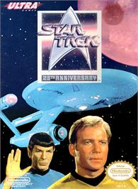 Box cover for Star Trek - 25th Anniversary on the Nintendo NES.