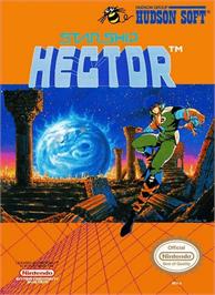 Box cover for Starship Hector on the Nintendo NES.