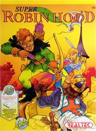 Box cover for Super Robin Hood on the Nintendo NES.