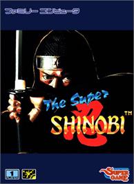 Box cover for Super Shinobi, The on the Nintendo NES.