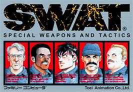 Box cover for Swat - Special Weapons And Tactics on the Nintendo NES.