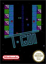 Box cover for T-Gun on the Nintendo NES.