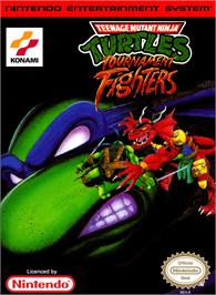 Box cover for Teenage Mutant Ninja Turtles - Tournament Fighters on the Nintendo NES.
