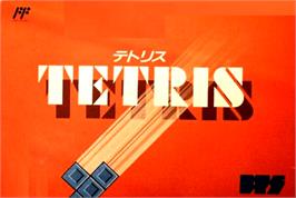Box cover for Tetris on the Nintendo NES.