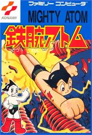 Box cover for Tetsuwan Atom on the Nintendo NES.