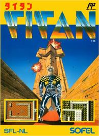 Box cover for Titan on the Nintendo NES.