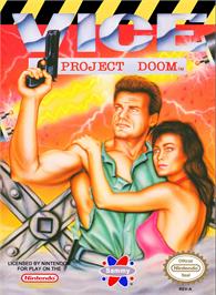 Box cover for Vice - Project Doom on the Nintendo NES.