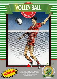 Box cover for Volleyball on the Nintendo NES.