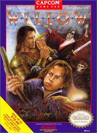 Box cover for Willow on the Nintendo NES.