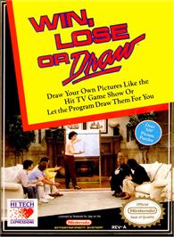 Box cover for Win, Lose Or Draw on the Nintendo NES.