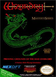 Box cover for Wizardry - Proving Grounds Of The Mad Overlord on the Nintendo NES.