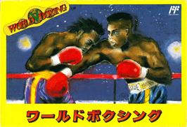 Box cover for World Boxing on the Nintendo NES.