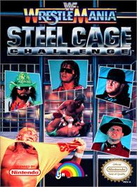 Box cover for Wwf Wrestlemania - Steel Cage Challenge on the Nintendo NES.
