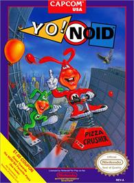 Box cover for Yo! Noid on the Nintendo NES.