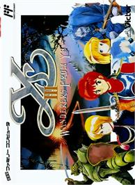 Box cover for Ys 3 - Wanderers From Ys on the Nintendo NES.