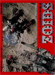 Box cover for Zoids - Chuuou Tairiku No Tatakai on the Nintendo NES.
