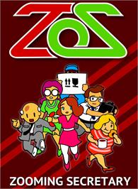 Box cover for Zooming Secretary on the Nintendo NES.