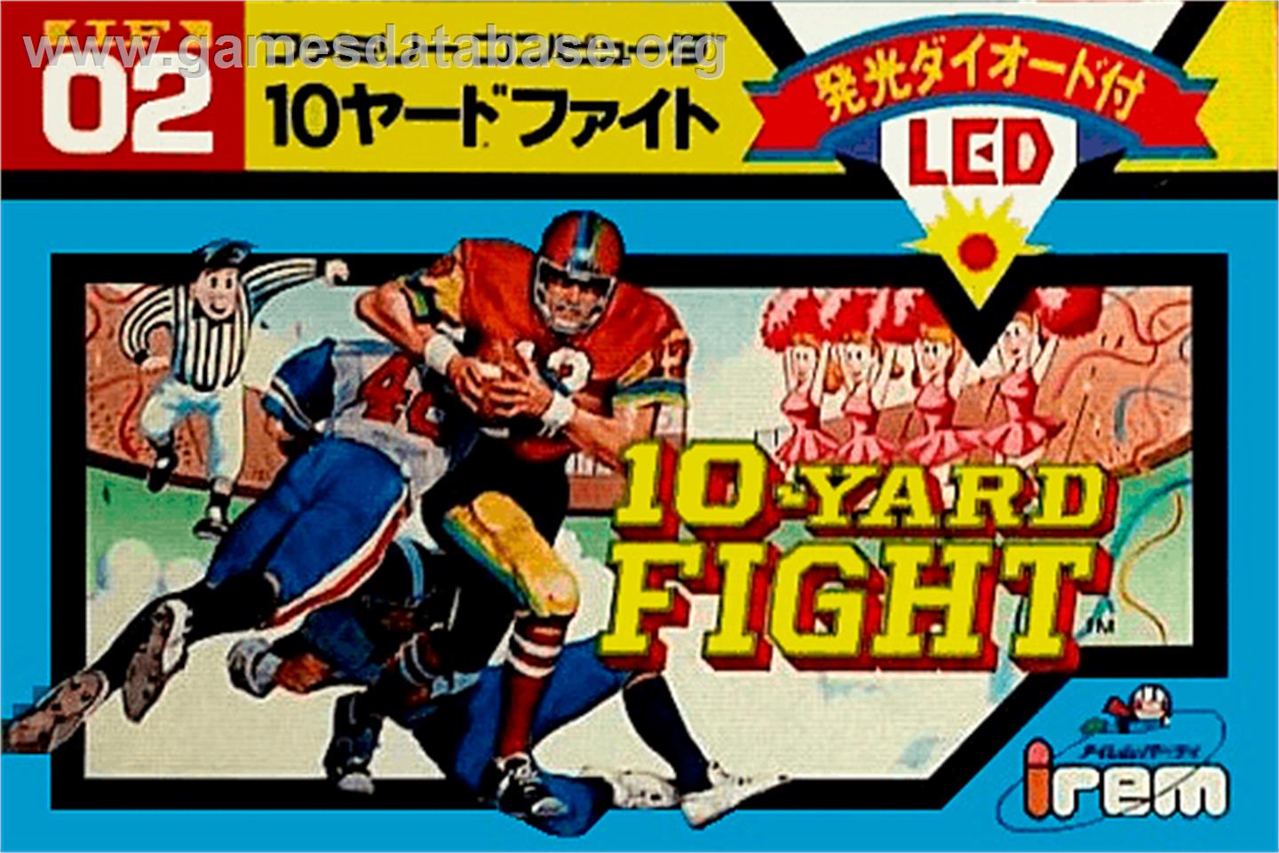 10-Yard Fight - Nintendo NES - Artwork - Box