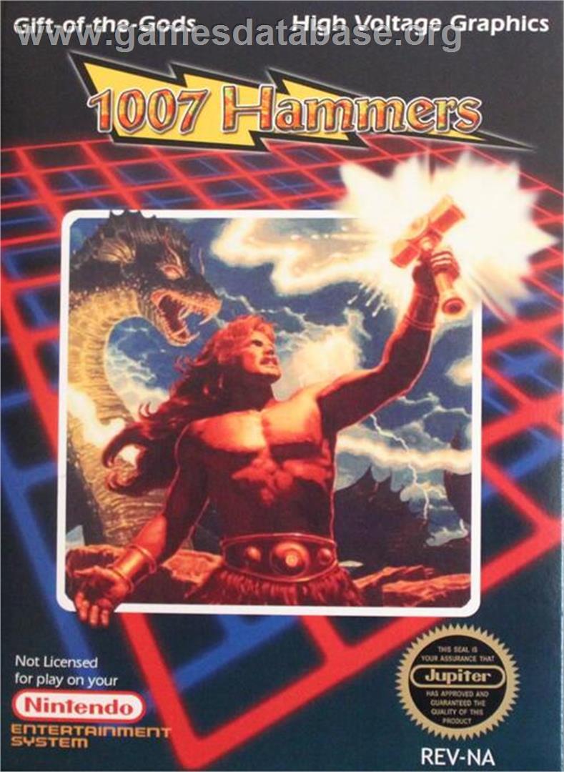 1007 Bolts - Nintendo NES - Artwork - Box