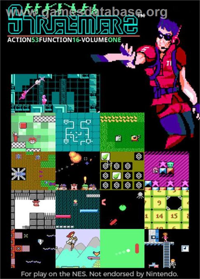 Action 53 Volume 1 - Nintendo NES - Artwork - Box