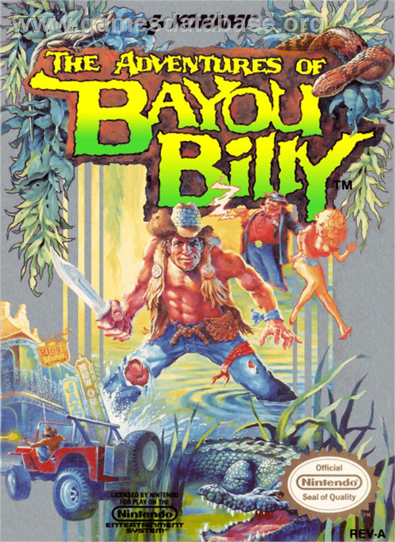 Adventures of Bayou Billy - Nintendo NES - Artwork - Box