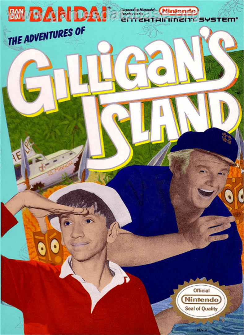 Adventures of Gilligan's Island - Nintendo NES - Artwork - Box