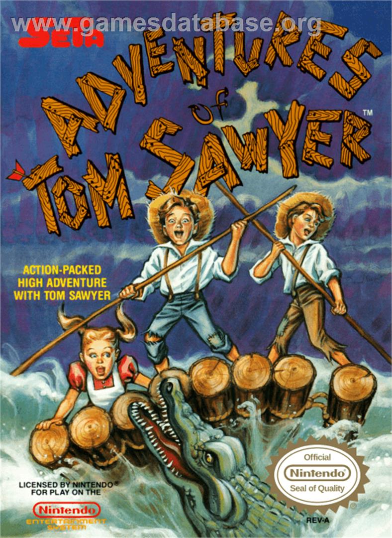 Adventures of Tom Sawyer - Nintendo NES - Artwork - Box