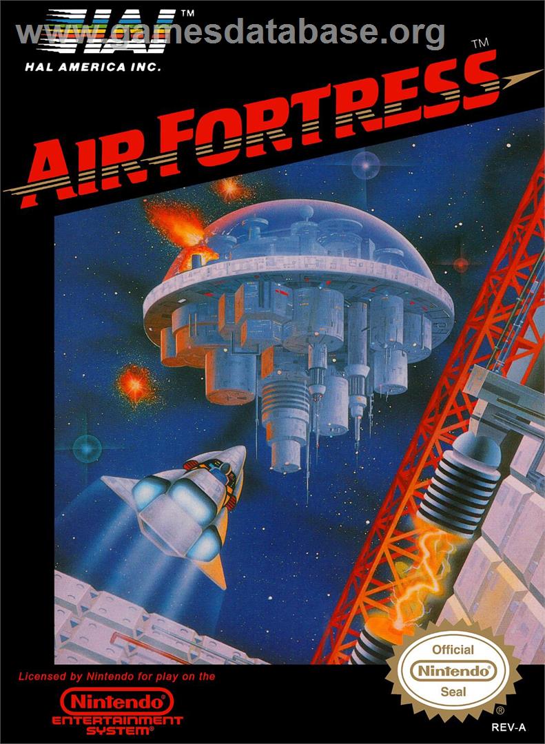 Air Fortress - Nintendo NES - Artwork - Box