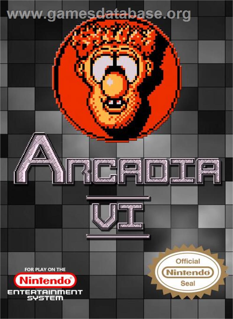Arcadia 6 - Nintendo NES - Artwork - Box
