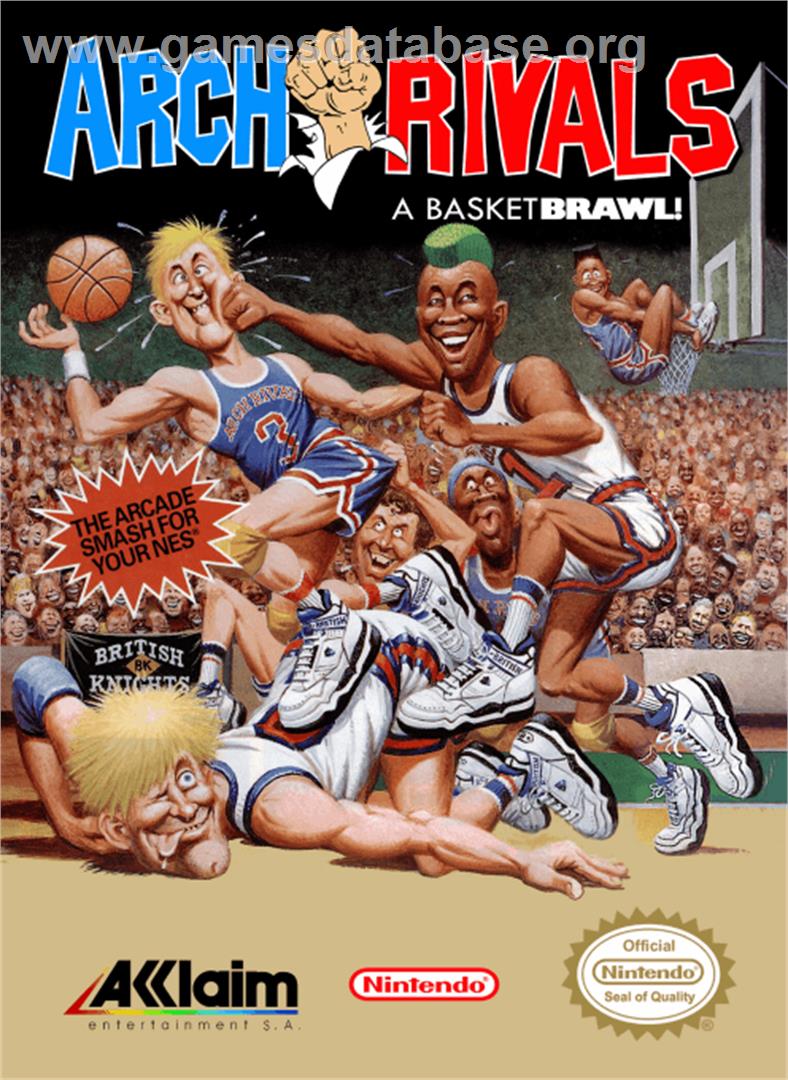 Arch Rivals - Nintendo NES - Artwork - Box