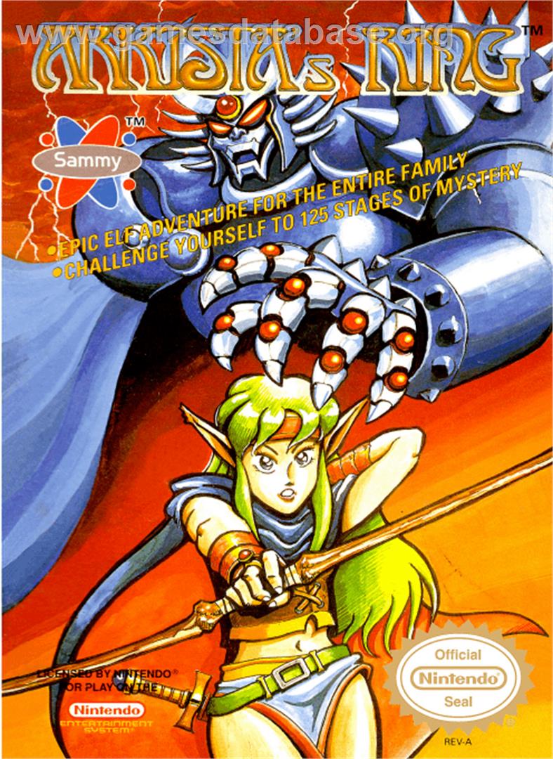 Arkista's Ring - Nintendo NES - Artwork - Box