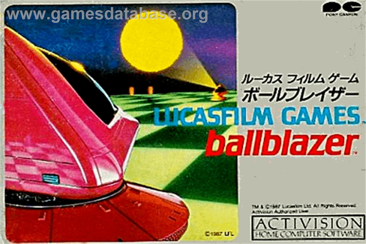 Ballblazer - Nintendo NES - Artwork - Box