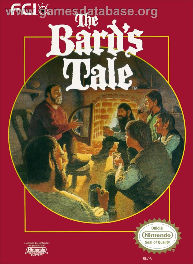 Bard's Tale, The - Nintendo NES - Artwork - Box