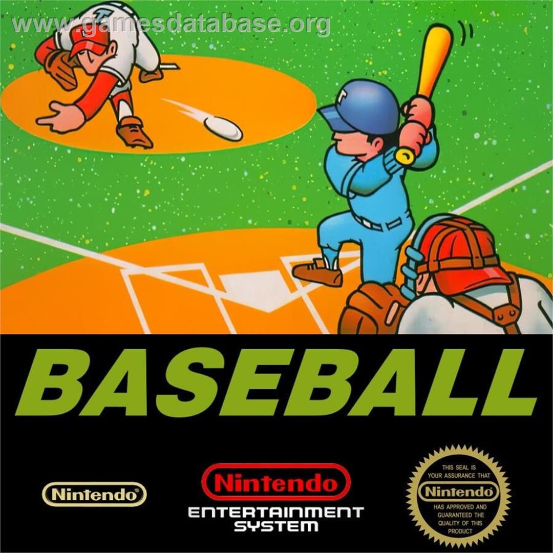 Baseball - Nintendo NES - Artwork - Box