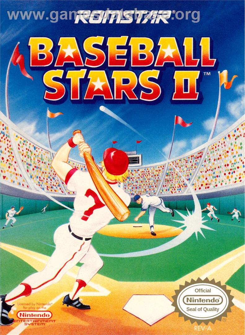 Baseball Stars 2 - Nintendo NES - Artwork - Box