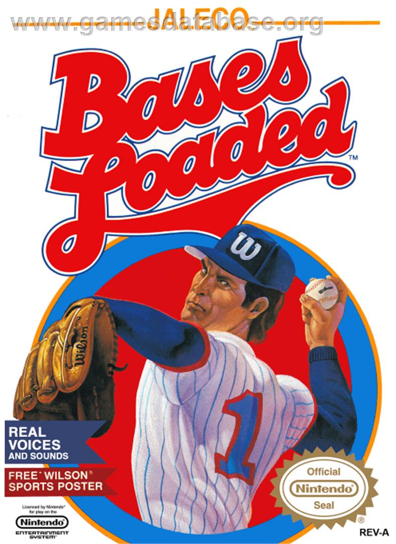 Bases Loaded - Nintendo NES - Artwork - Box