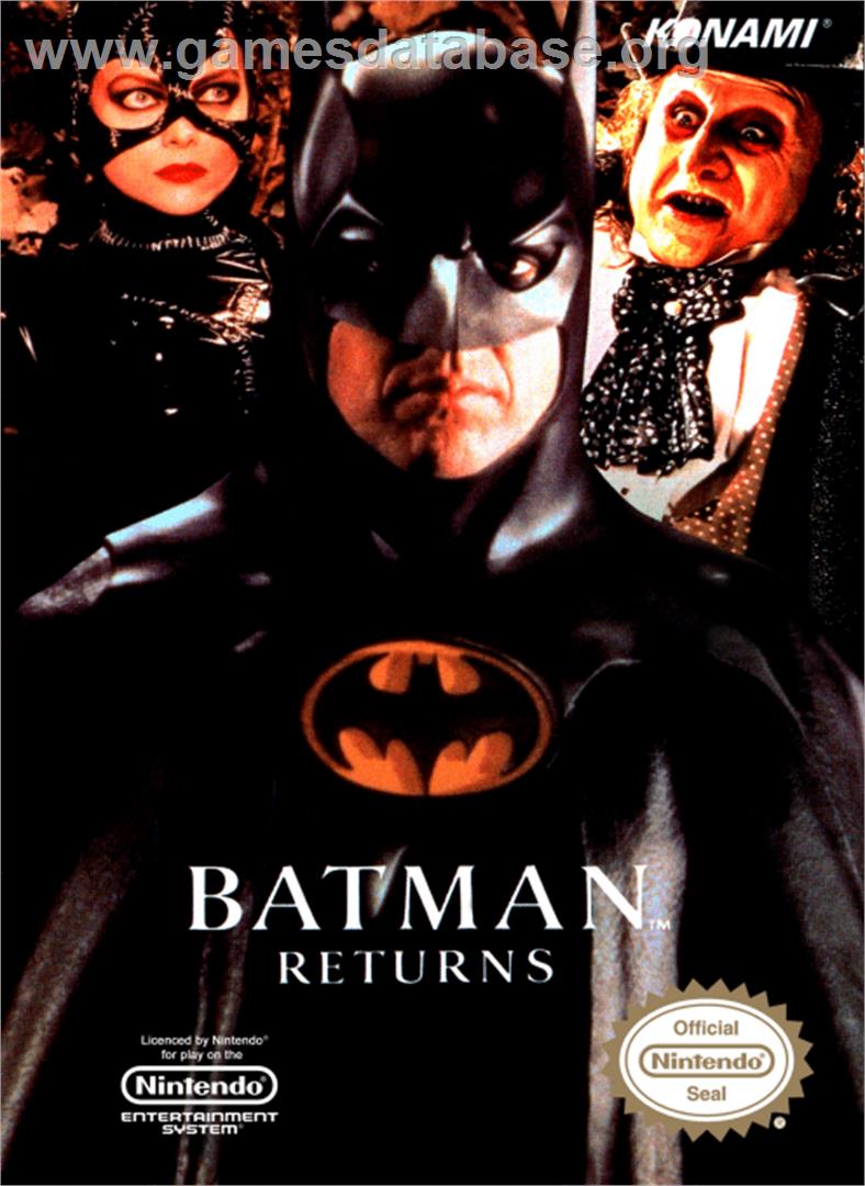 Batman Returns - Nintendo NES - Artwork - Box