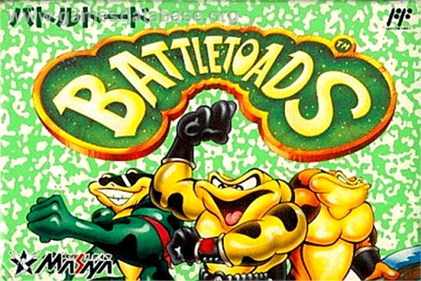 Battle Toads - Nintendo NES - Artwork - Box